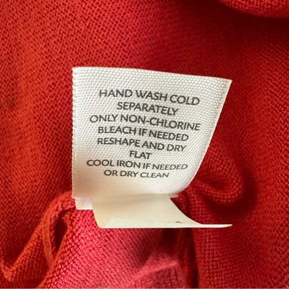 J. Jill silk blend coral pullover sweater Size S Button accents at hips - Picture 10 of 10